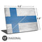 Finland Flag Distressed Universal Laptop 12in (9.8 x 6.8in) Skin